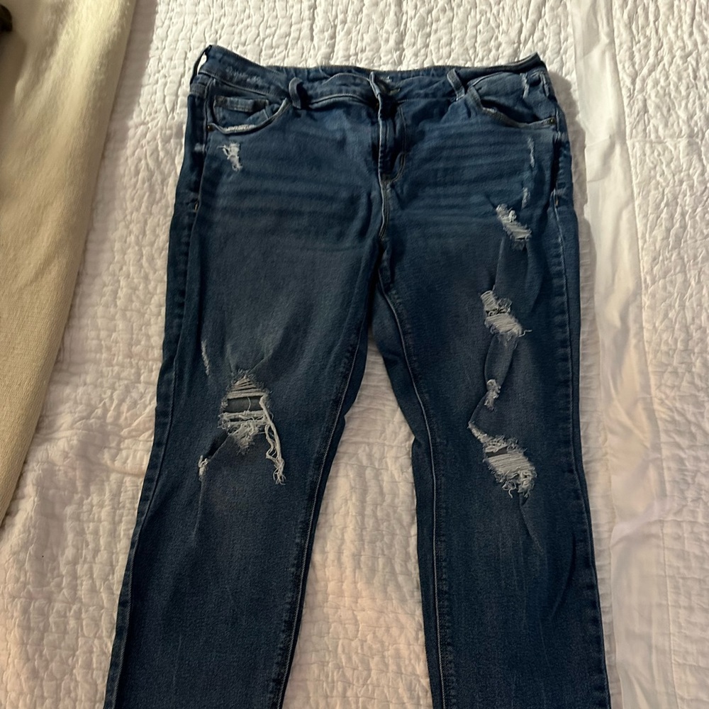 Old Navy distressed Rockstar Skinny Jeans